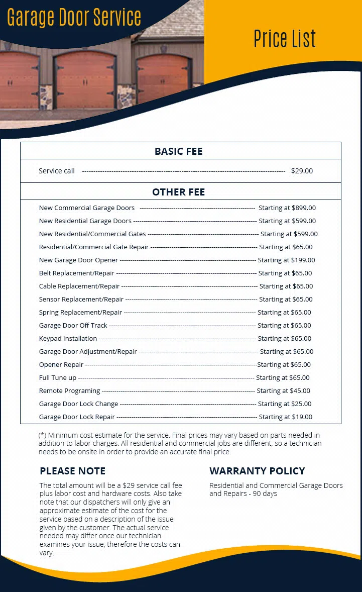 Global Garage Door Service Fox River Grove, IL 847-261-4908